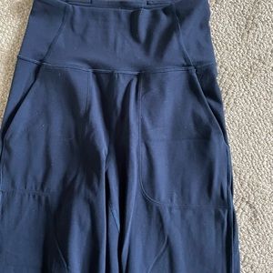 Lululemon align cropped wide leg leggings